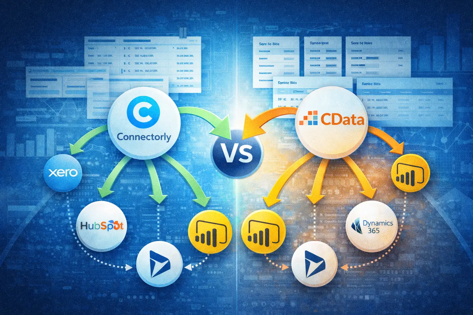 Connectorly vs CData for Xero and Power BI- Which Integration Is Better for Consolidation